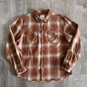 Katin USA Heavyweight Flannel Button Down Shirt | Size Large